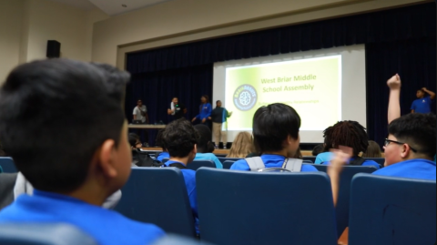 West Briar Middle School Assembly